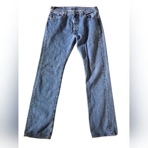 Levi's 501 Vintage Buttonfly Denim Jeans Size 33W 34L